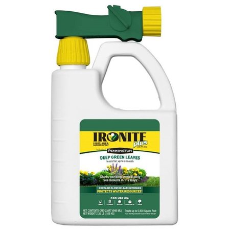 AMDRO Pennington Ironite Slow-Release Nitrogen Lawn Fertilizer For All Grasses 5000 sq ft 100525937